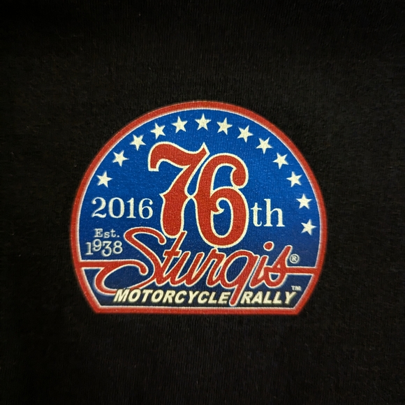 Sturgis motorcycle rally t-shirt - Picture 2 of 3